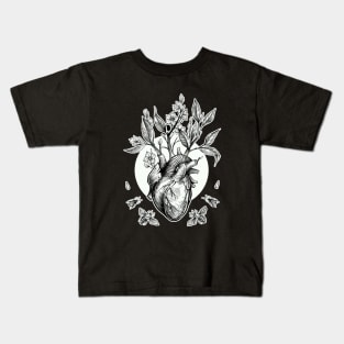 Flower heart Kids T-Shirt